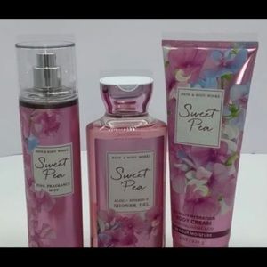 Bath and Body Works Sweet Pea Full Set